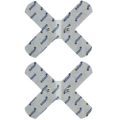 Gelenk-Elektrode - 10x9 cm - 2 Stück - passend zu Beurer, Sanitas - 3,5mm Druckknopf