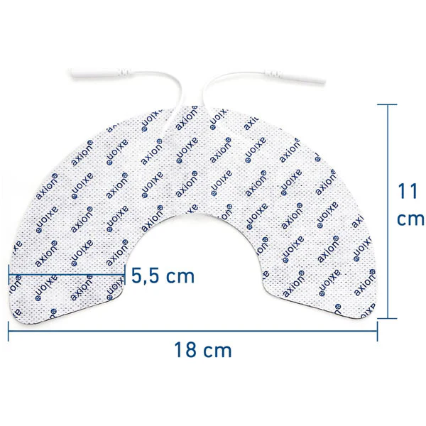Spezial-Elektrode (Schulter) - 2 Stück - passend zu axion, Prorelax, Promed - 2mm Steckanschluss - Image 3