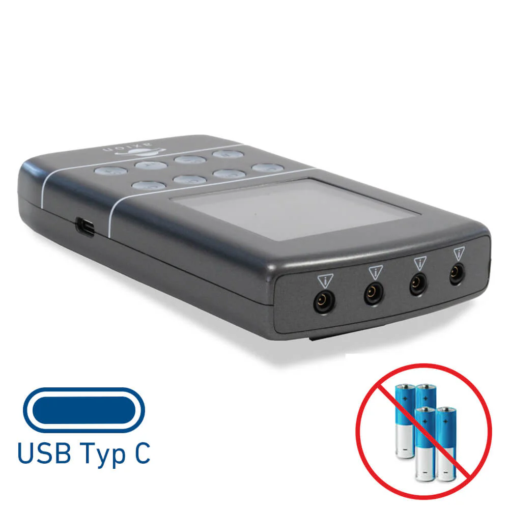4 Kanal TENS EMS Kombigerät STIM-PRO X9B mit Akku und Softcase - Image 7