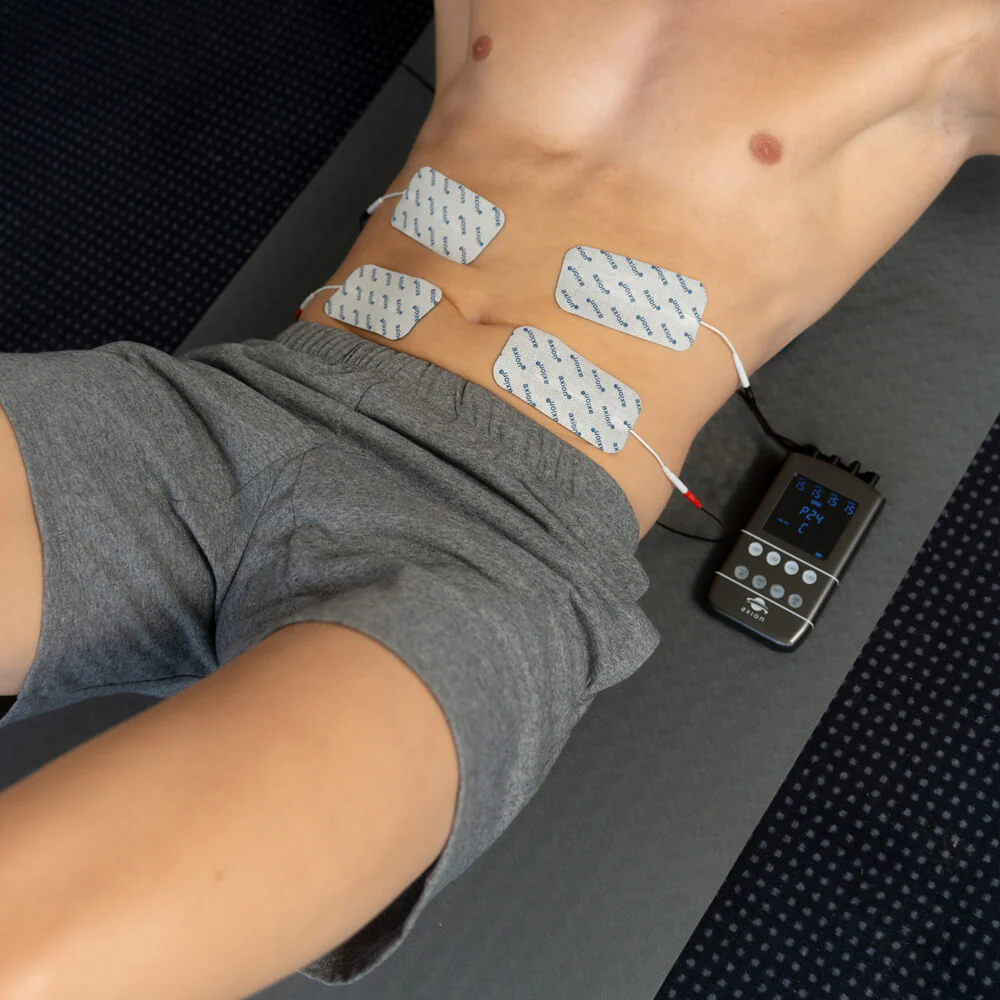 4 Kanal TENS EMS Kombigerät STIM-PRO X9B mit Akku und Softcase - Image 5